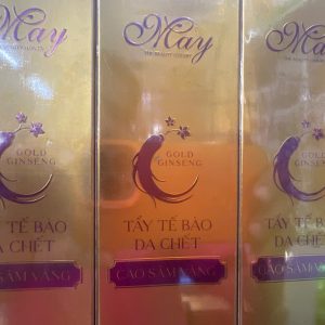Tẩy tế bào chết cao sâm vàng May - Chai 110ml