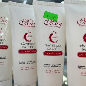 Tẩy tế bào chết cao sâm vàng May - Chai 110ml