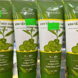 Tẩy tế bào chết trắng da chống nắng rau má - Chai 100ml