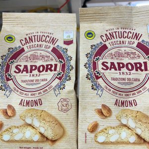 Bánh quy hạnh nhân giòn Sapori 175g