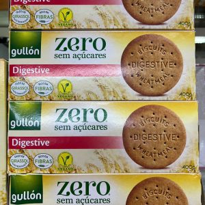 Bánh quy không đường bột mì nguyên cám Zero Gullon 400g