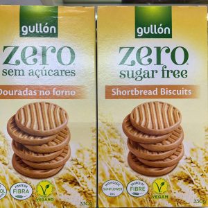 Bánh quy không đường Shortbread Zero Gullon 330g