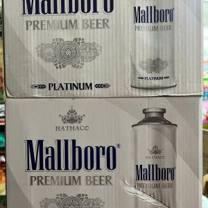 Bia Mallboro can 1lít - thùng 8 can