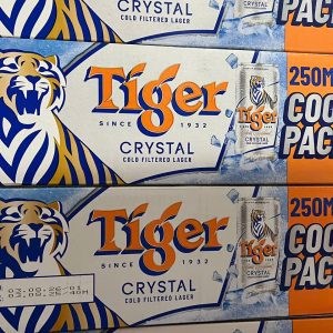 Bia tiger bạc 250ml - thùng