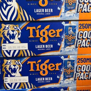 Bia Tiger xanh 250ml - thùng