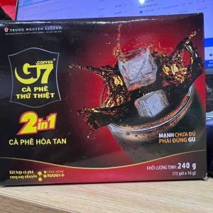 Cà phê G7 trung nguyên 2in1 - Kl 240g (15gói*16g)