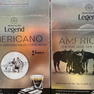 Cà phê hoà tan rang xay Americano - Hộp 30g ( 15gói * 2g)