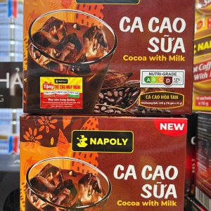 Ca cao sữa Napoly - Kl 220g (10gói*22g)