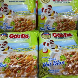 Cháo gấu đỏ thịt bằm - gói