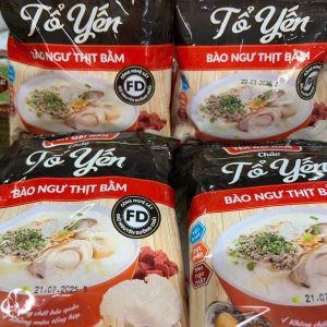 Cháo Tổ Yến bào ngư thịt bằm - gói