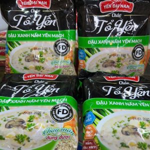Cháo Tổ Yến đậu xanh nấm yến mạch - gói