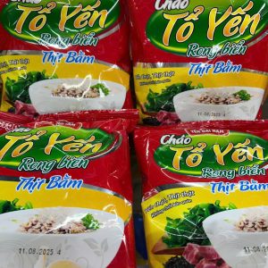 Cháo tổ yến rong biển thịt bằm - gói