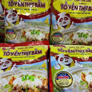 Cháo Tổ Yến thịt bằm gấu đỏ - gói