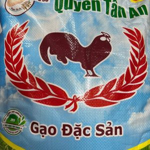 Gạo đặc sản Quyên Tân An - Dẻo mềm thơm - túi 10kg