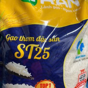 Gạo thơm đặc sản A An ST25 - Túi 5kg