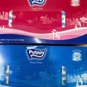 Giấy hộp rút Pulppy - Hộp 180 tờ