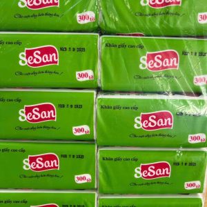 Giấy rút đa năng bỏ túi Sesan - bì 300 tờ