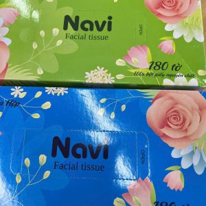 Giấy rút hộp Navi - Hộp 180 tờ