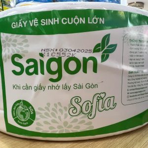 Giấy vệ sinh cuộn lớn Saigon Sofia - Kl 700g