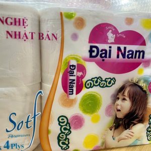Giấy vệ sinh Đại Nam - Kl 800g (6cuộn*3lớp)