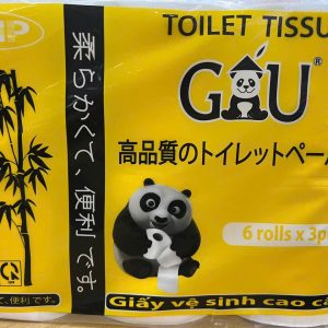 Giấy vệ sinh Gấu - Kl 680g (6cuộn*3lớp)