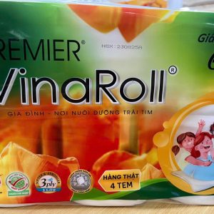 Giấy vệ sinh Vinarol - Kl 950g (6 cuộn*3 lớp)