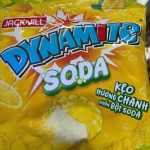 Kẹo hương chanh nhân bột Soda Dynamite 96g