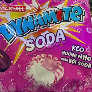 Kẹo hương nho nhân bột Soda Dynamite 96g