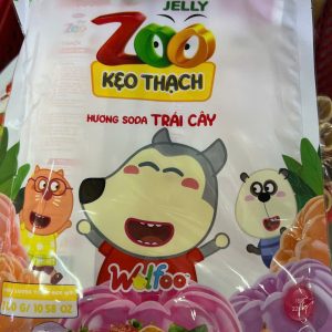 Kẹo thạch Zoo hương soda trái cây 300g