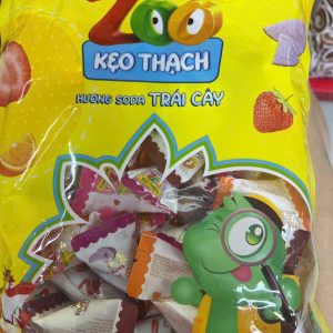 Kẹo thạch Zoo soda hương trái cây 400g