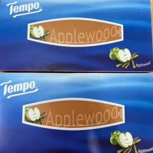 Khăn giấy hộp Tempo hương gỗ táo - hộp 90 tờ