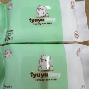 Khăn ướt bỏ túi hàn quốc Iyuyu - Bì 20 tờ