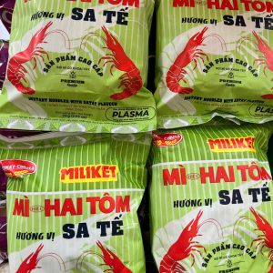 Mì hai tôm cao cấp Miliket vị sa tế - gói