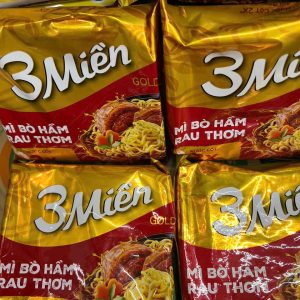 Mì 3 miền Gold bò hầm rau thơm - gói
