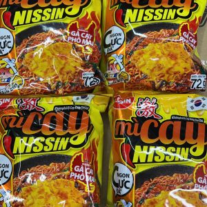 Mì cay nissin hương gà cay phô mai - gói
