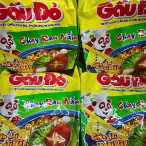 Mì gấu đỏ chay rau nấm - gói