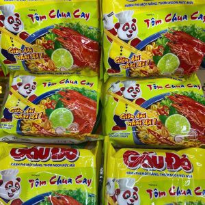 Mì gấu đỏ tôm chua cay - gói