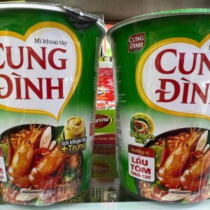 Mì ly cung đình vị lẩu tôm chua cay - ly