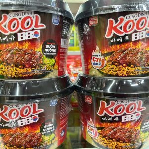 Mì tô cung đình BBQ vị sườn nướng - thùng 12 tô