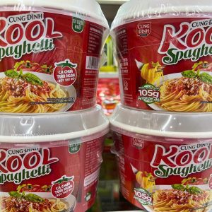 Mì tô cung đình Kool spaghetti - thùng 12 tô