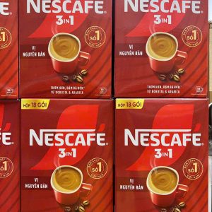 Cà phê Nescafe 3in1 vị nguyên bản - Kl 288g (18gói*16g)