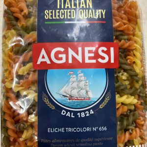Nui xoắn rau củ Agnesi - Kl 500g