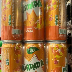 Nước cam Mirinda 330ml - lốc 6 lon