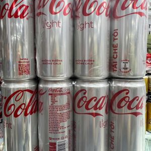 Nước có ga không đường Coca Cola - lốc 6 lon