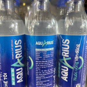 Nước bù khoáng Aqurius chai 390ml - lốc 6 chai
