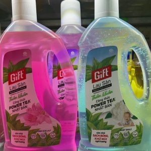 Nước lau sàn Gift hương hoa lưu ly, baby smile - chai 01 lít
