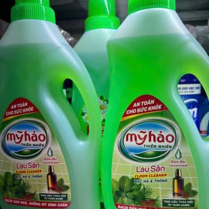 Nước lau sàn Mỹ Hảo thiên nhiên tinh dầu bạc hà - chai 1 kg