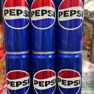 Nước ngọt có ga Peppsi lon 330ml - lốc 6 lon