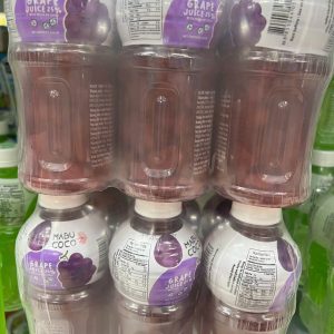 Nước nho và thạch dừa Mabu Coco 320ml - lốc 6 chai