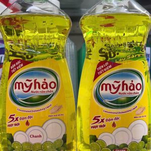 Nước rửa chén Mỹ Hảo chanh - chai 1,5kg